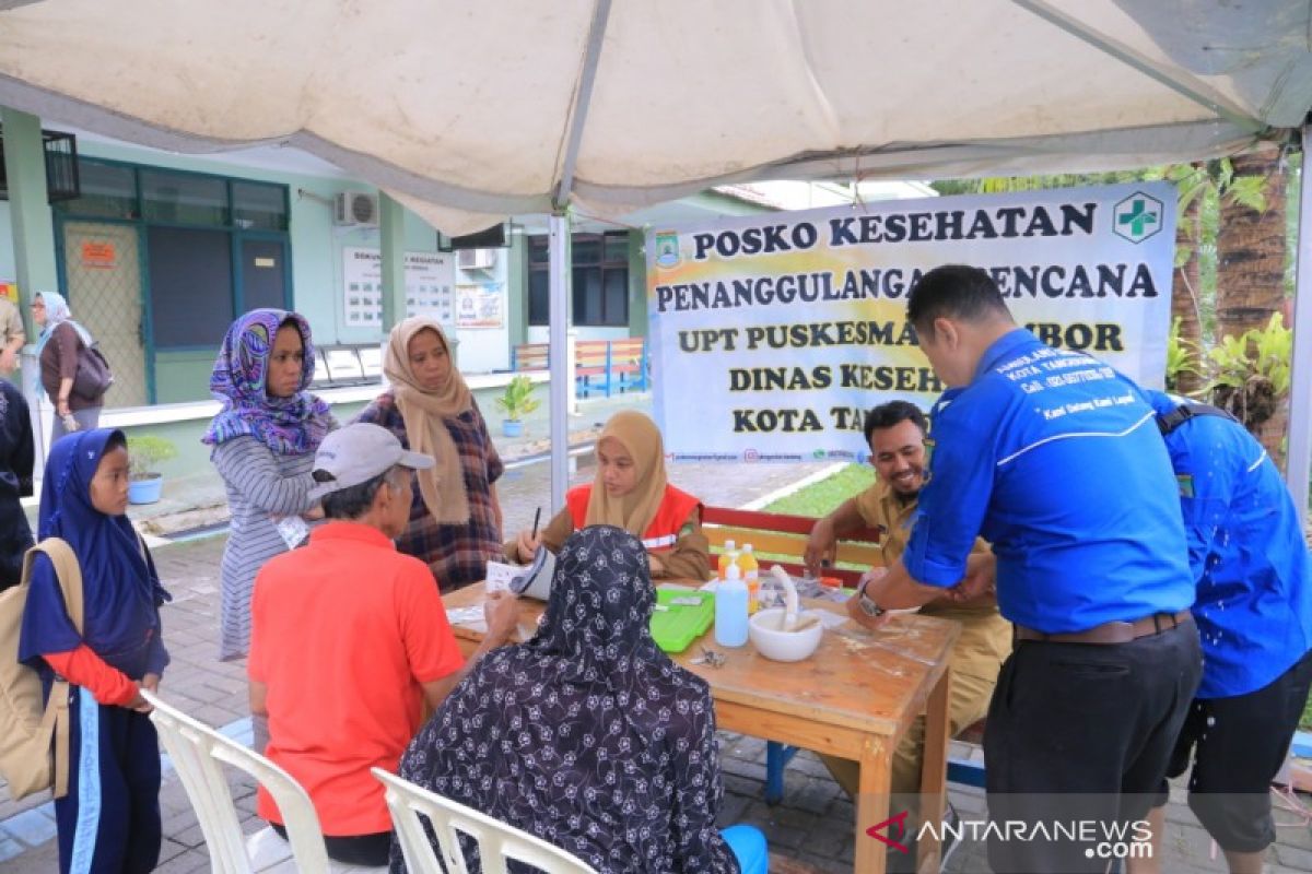 Dinkes Tangerang siapkan posko kesehatan bergerak bantu korban banjir Periuk