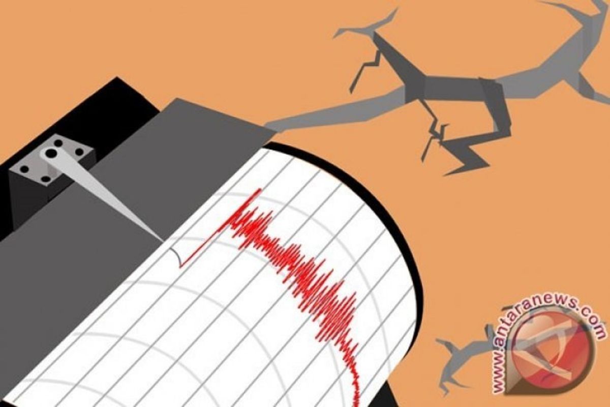 Gempa magnitudo 5,4 guncang wilayah Maluku Utara
