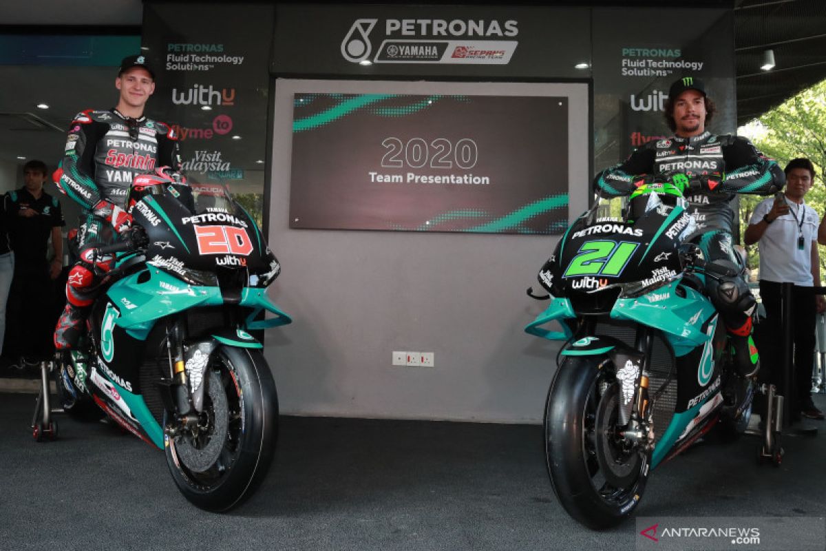 Petronas Yamaha SRT meluncurkan motor penantang musim MotoGP 2020