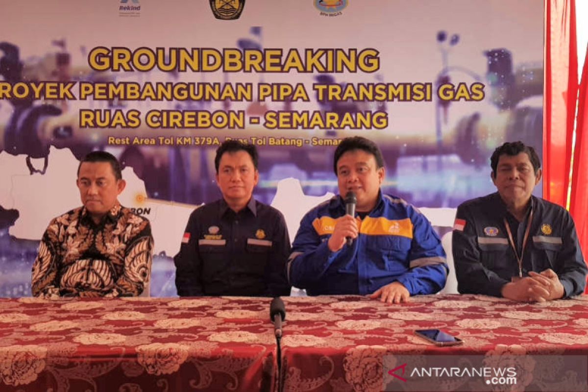 Bangun pipa gas Cirebon-Semarang, PT Rekayasa Industri siap selesaikan tepat waktu