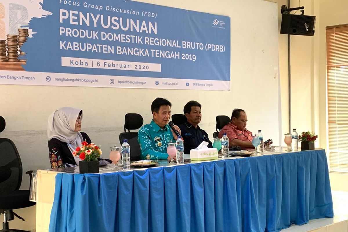 Bupati Bangka Tengah minta BPS lakukan validasi data penduduk miskin