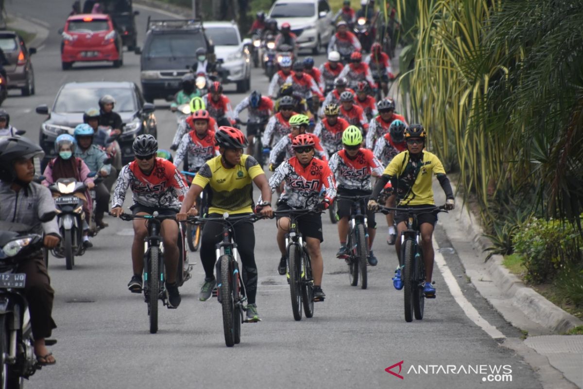 Korem 091/ASN jadwalkan Gowes dua kali seminggu