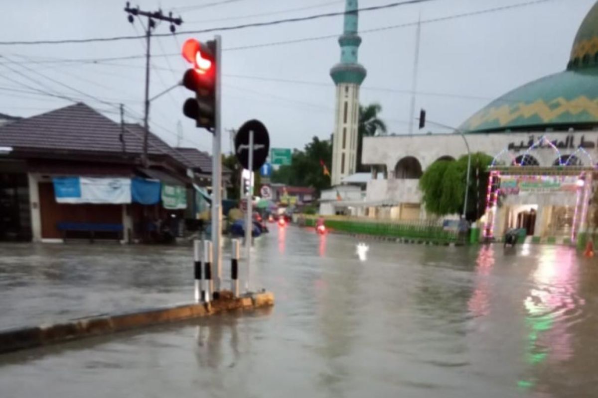 Banjir Tabalong meluas ke wilayah perkotaan