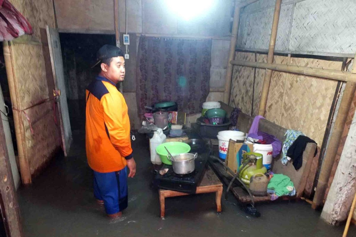 Puluhan rumah di Jember terendam banjir