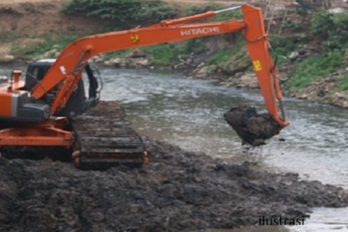 Pemko Tebing Tinggi lakukan normalisasi Sungai Bahilang untuk tanggulangi banjir