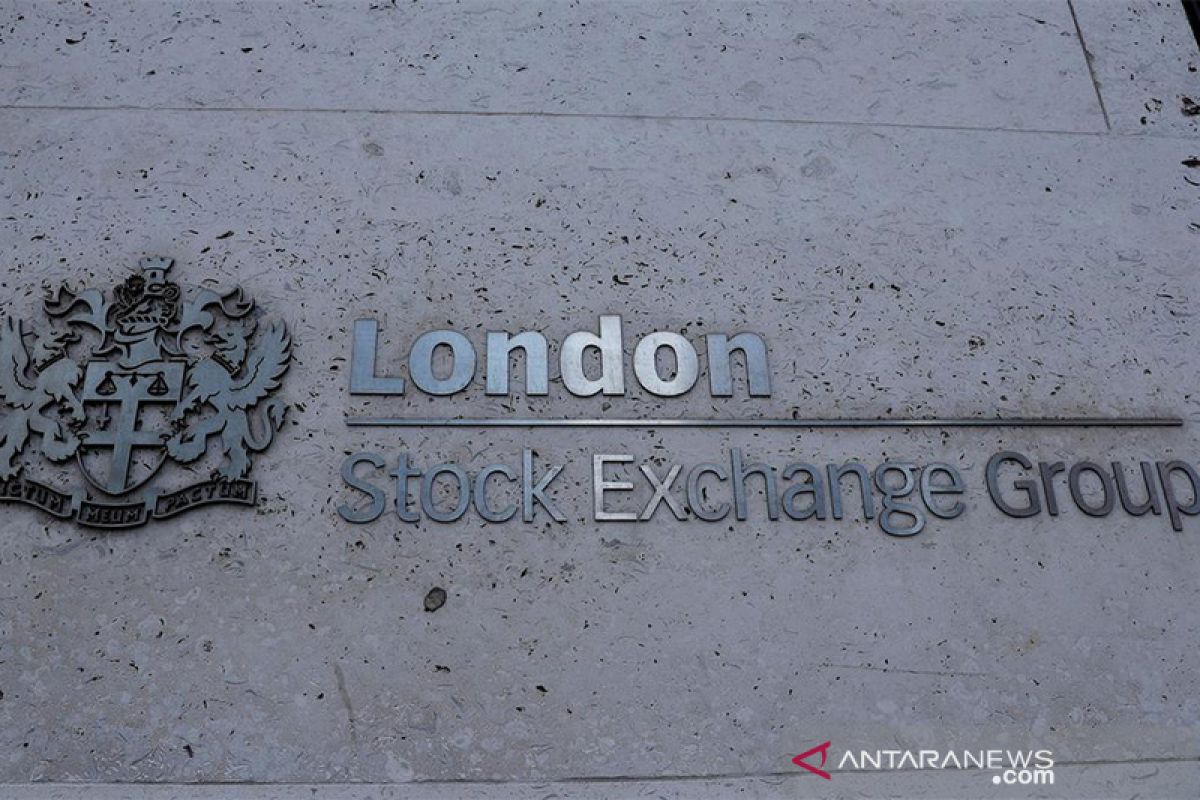 Saham Inggris berbalik turun dengan indeks FTSE 100 jatuh 2,96 persen