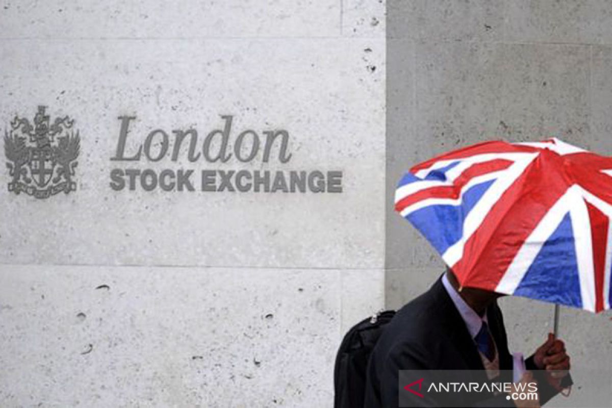 Saham Inggris "rebound", indeks FTSE 100 ditutup terkerek 0,34 persen