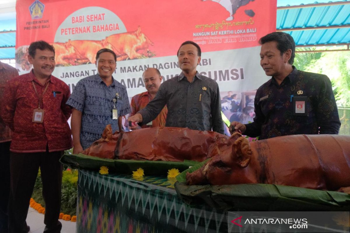 Sekda Bali yakinkan daging babi aman dimakan