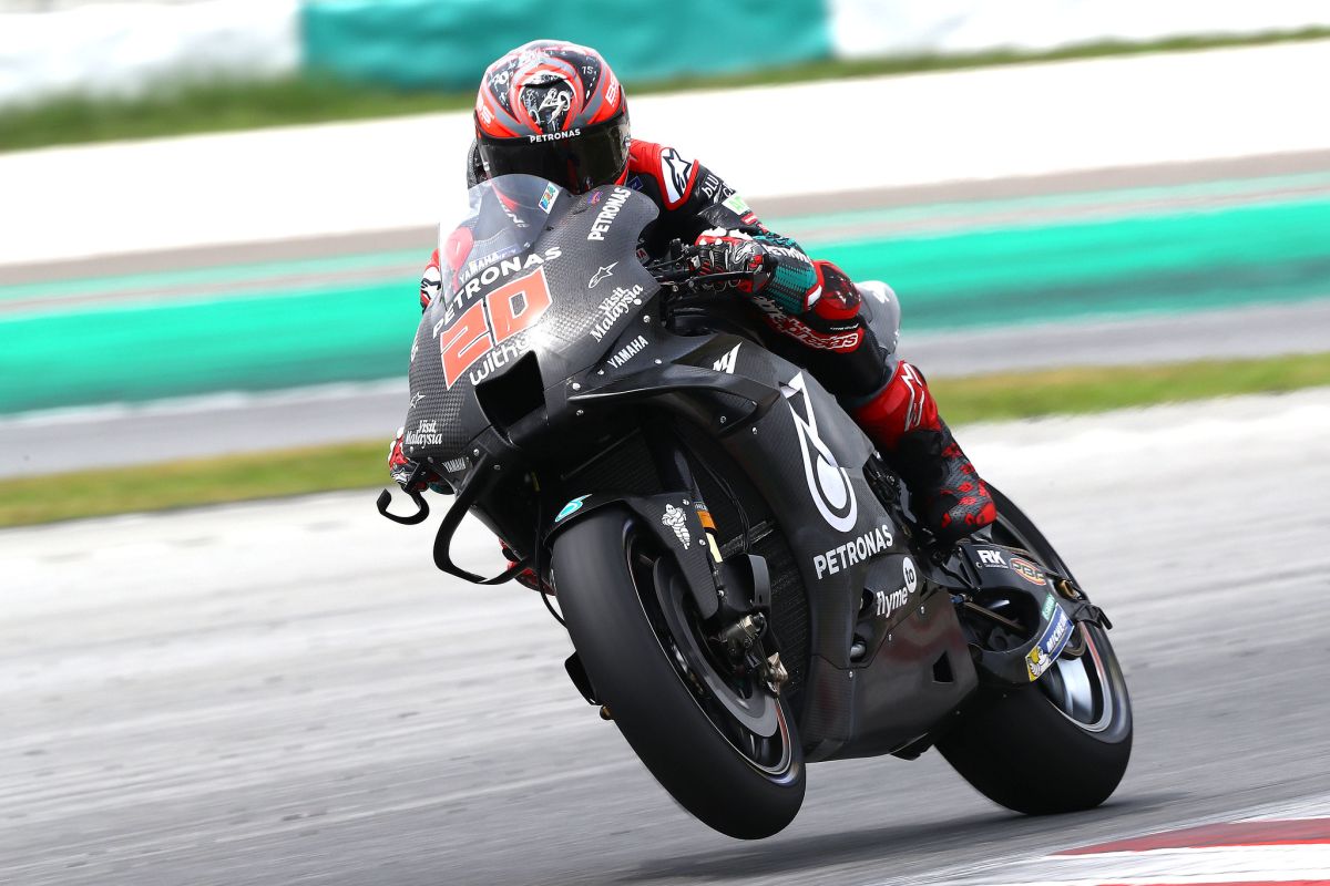 Quartararo tercepat di hari ke-2 tes Sepang