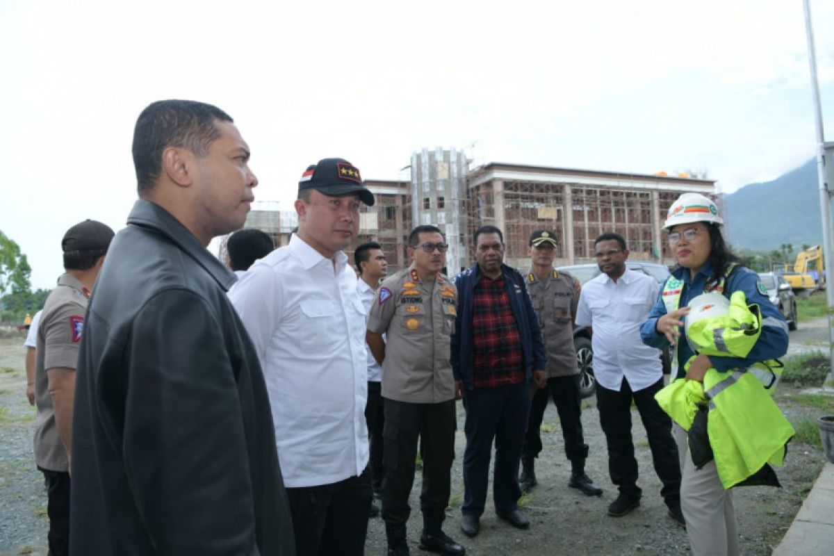 Polri pantau persiapan venue di Papua jelang PON XX