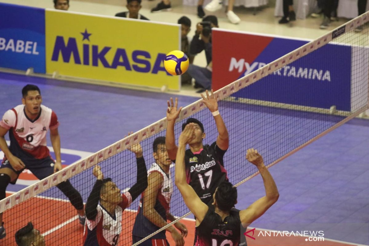 Proliga 2020: Bekuk Samator, tim putra Jakarta Pertamina juara putaran pertama