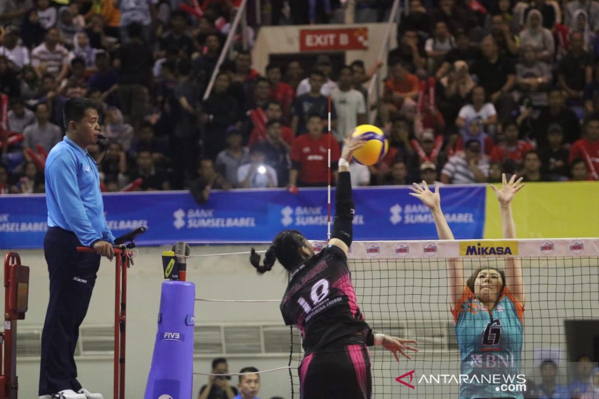 Proliga 2020 - Tim putri Jakarta Pertamina Energi belum terkalahkan