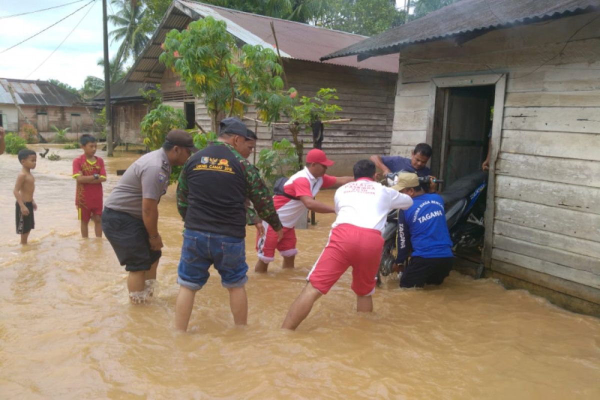 205 rumah di Ranah Batahan Pasaman Barat terendam banjir