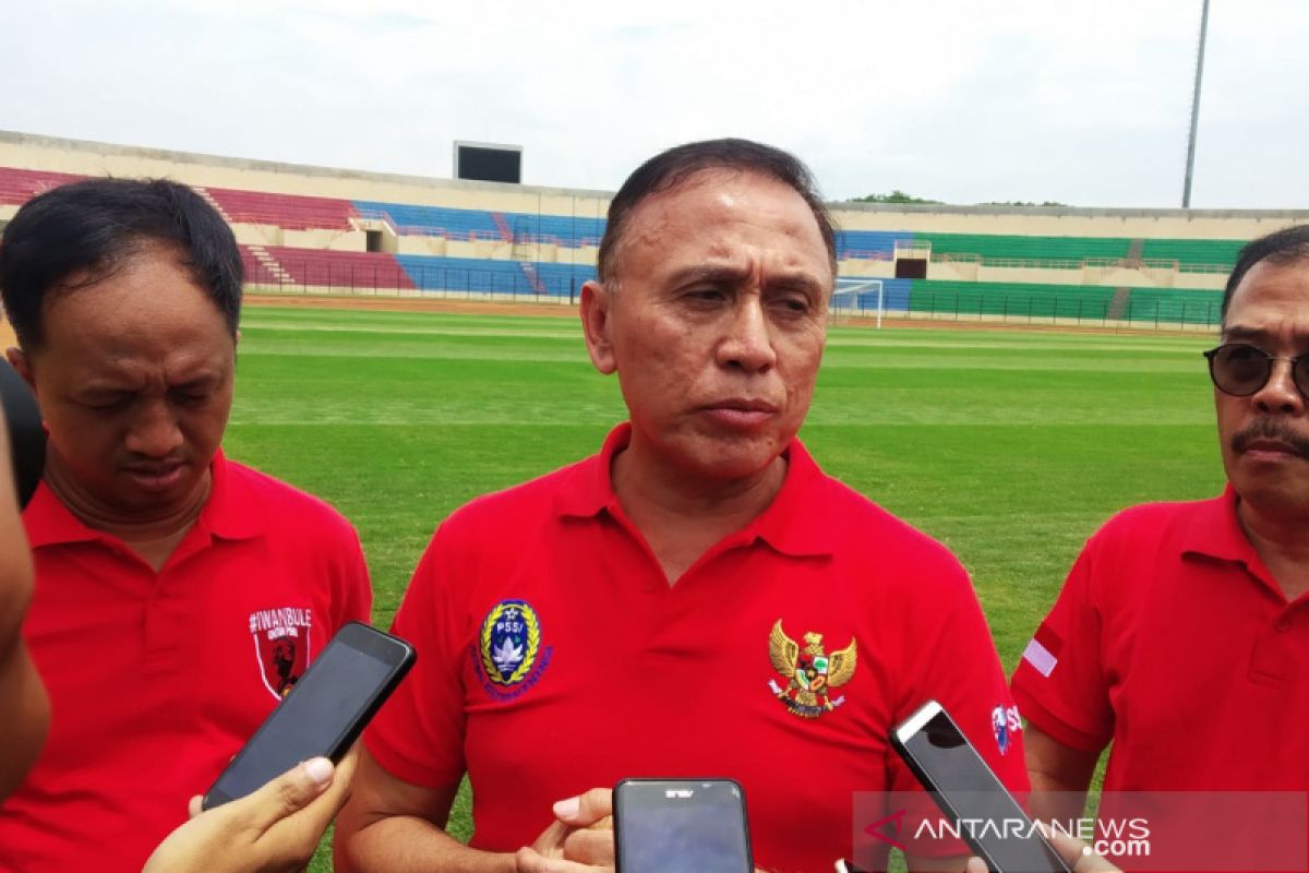 Ketua Umum PSSI tinjau calon venue pendukung Piala Dunia U-20 di Yogyakarta