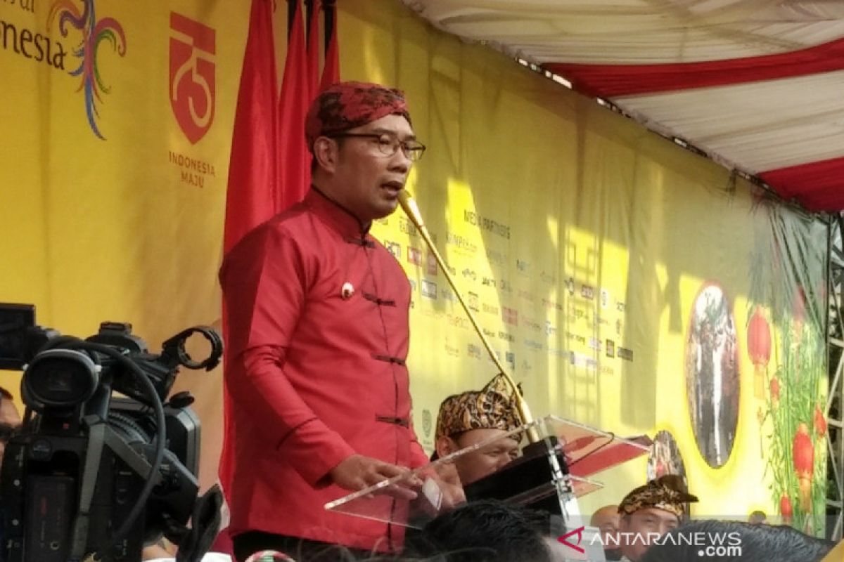 Gubernur Jabar: Bogor Street Festival berikan banyak pesan moral