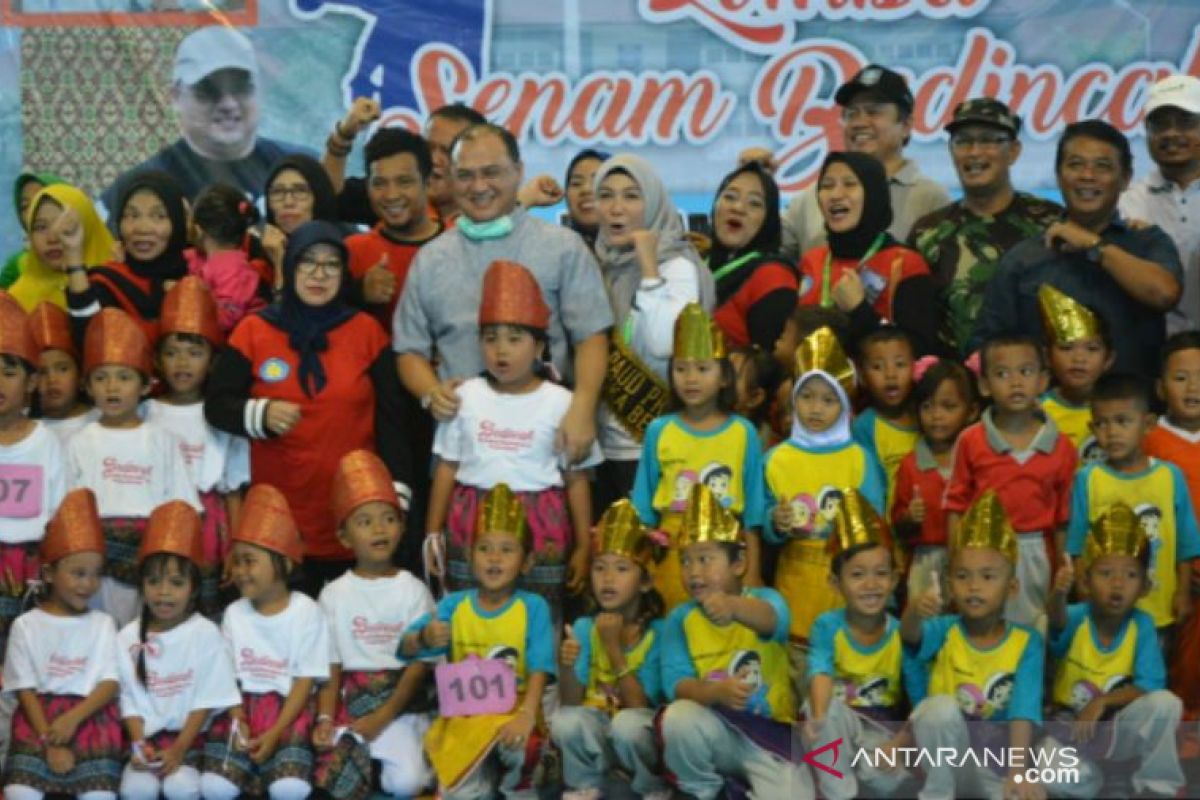 Gubernur Babel apresiasi kesiapan peserta lomba senam bedincak