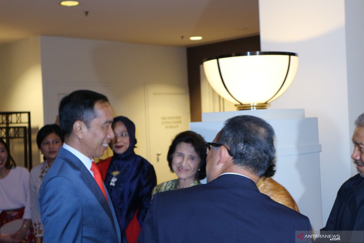 Presiden Joko Widodo tiba di Canberra, Australia