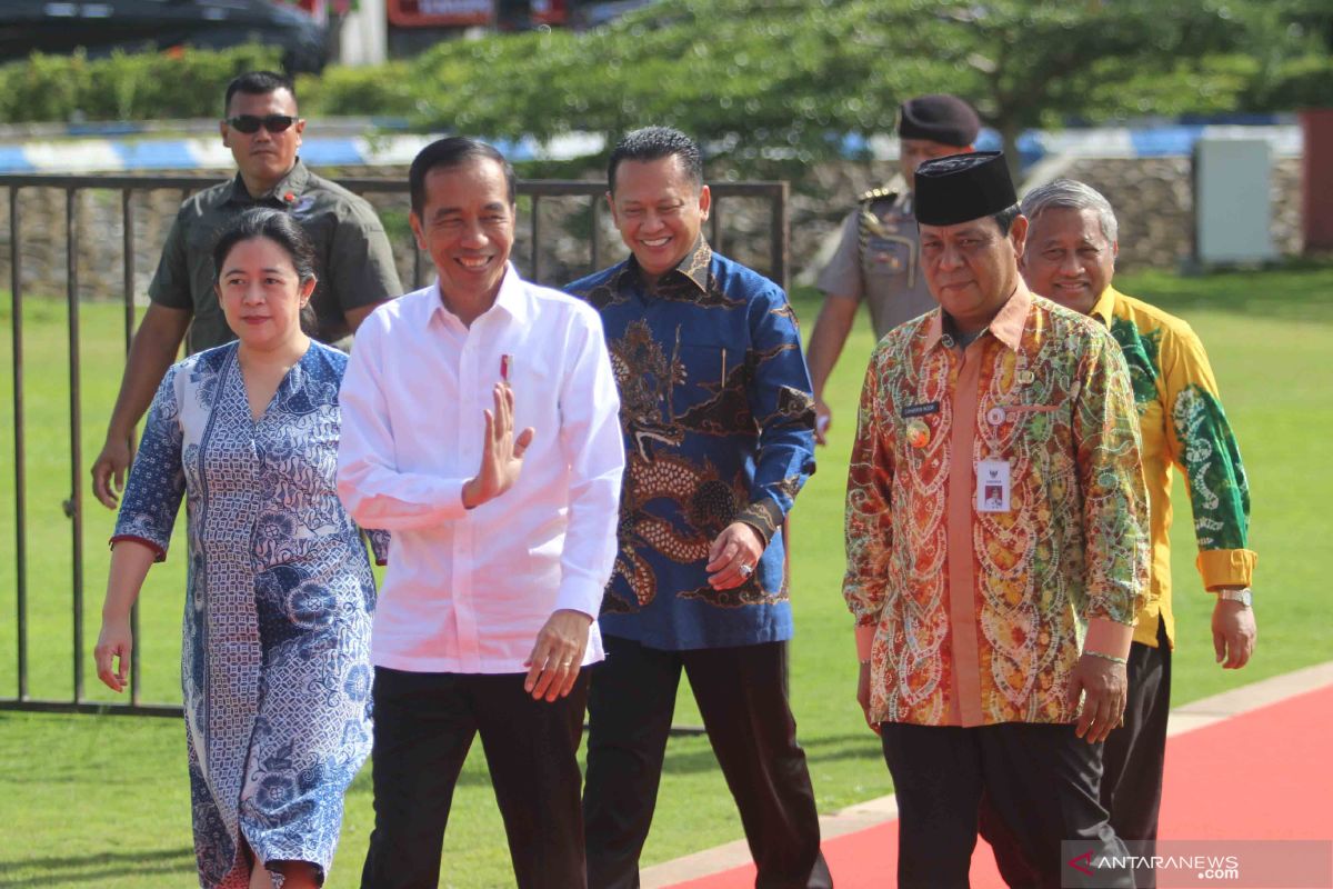 Presiden tiba di arena peringatan HPN 2020