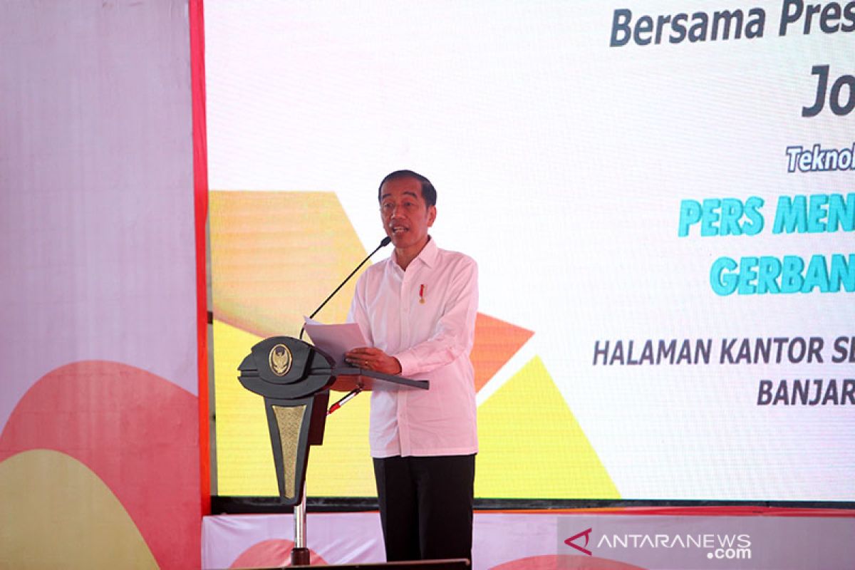 Presiden Jokowi: Negara butuh pers