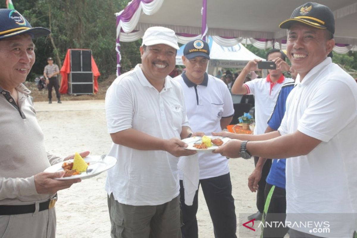 Berkah Mart dan Pasar Desa Melabun Kabupaten Bangka Tengah resmi beroperasi