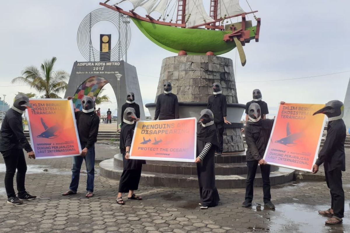 Greenpeace mendesak pemerintah ikut perjanjian laut internasional