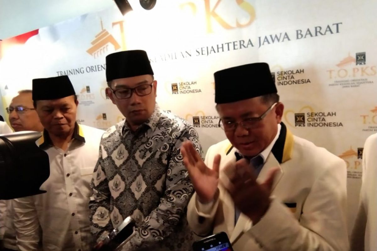 PKS siap bantu Ridwan Kamil sebagai gubernur Jabar