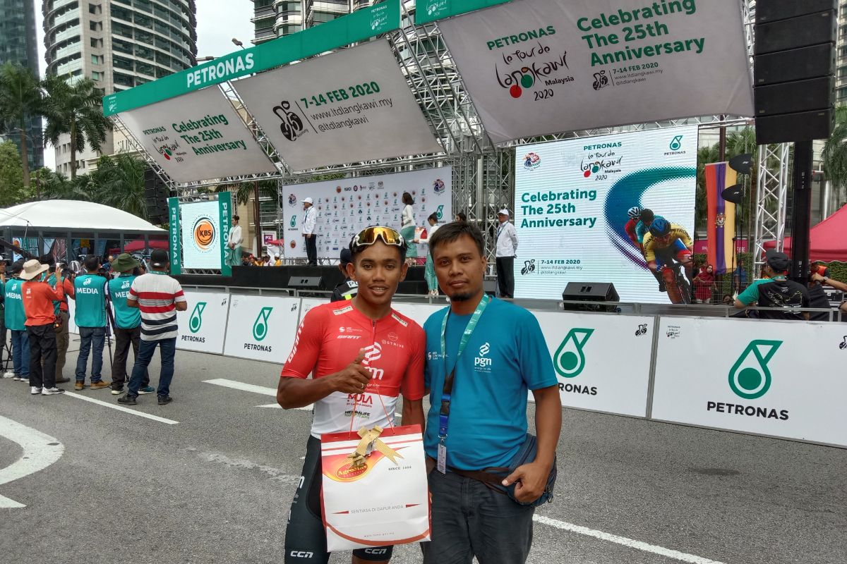 Jamalidin jadi pebalap Asia tercepat pada etape tiga Tour de Langkawi