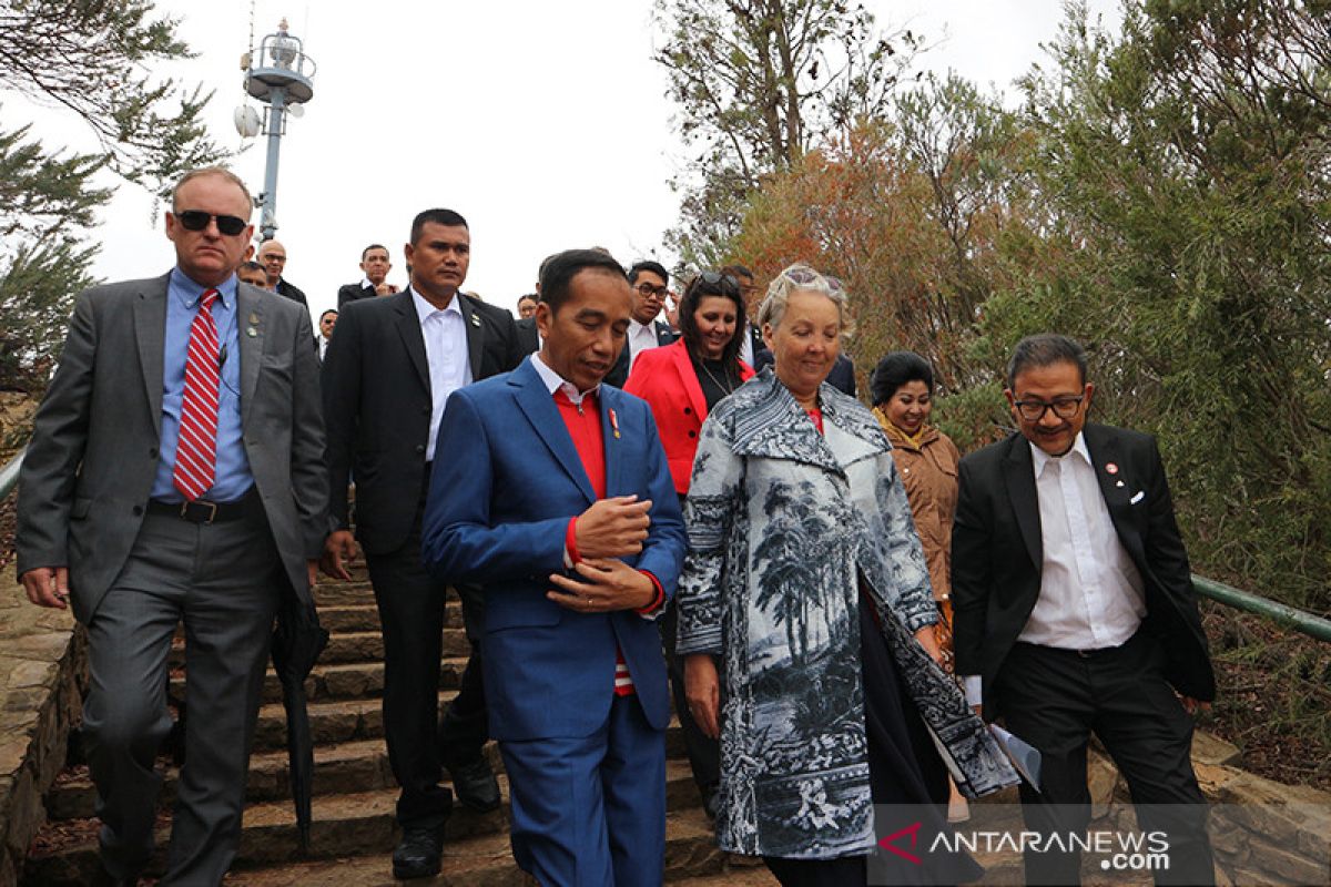 Presiden Jokowi pelajari tata kota Canberra untuk ibu kota baru Indonesia