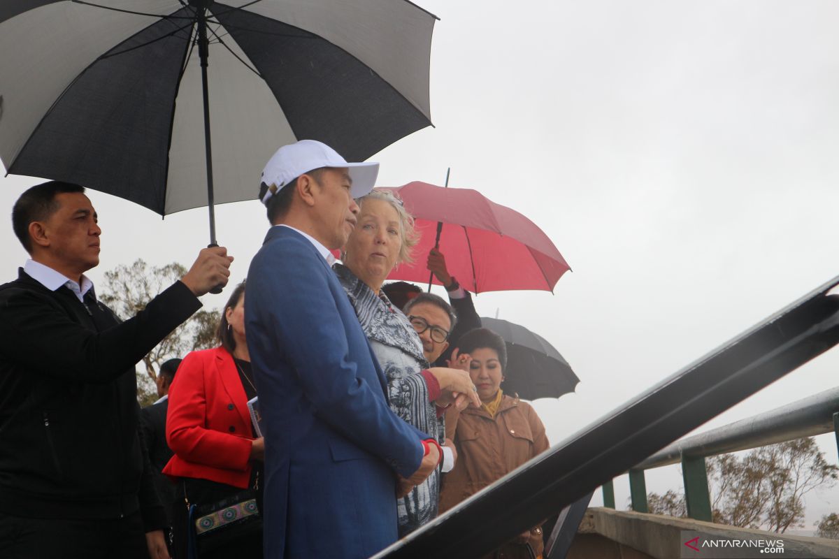 Presiden Jokowi pelajari tata kota Canberra untuk ibu kota baru Indonesia
