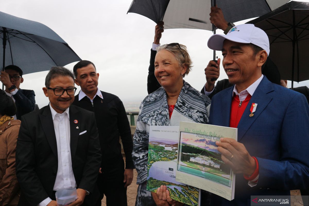 Jokowi is upbeat about capital city relocation in 2024