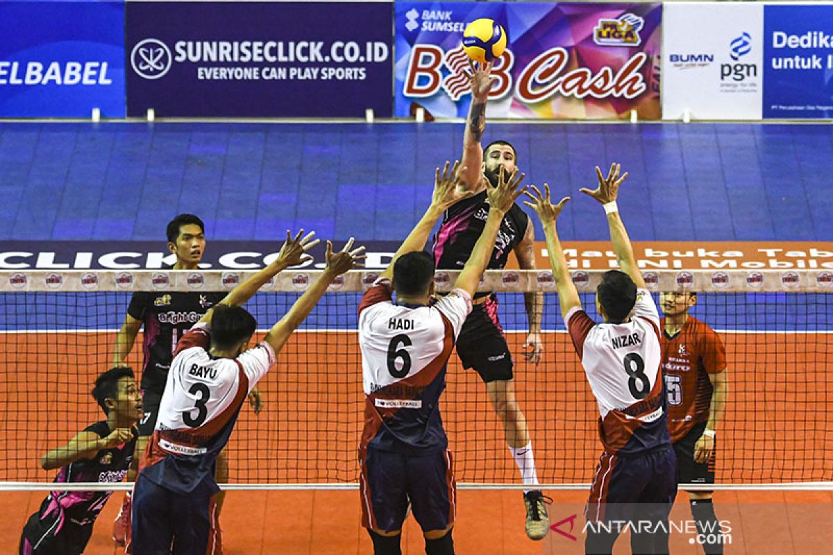 Tumbangkan Samator, Pertamina juara putaran pertama Proliga 2020