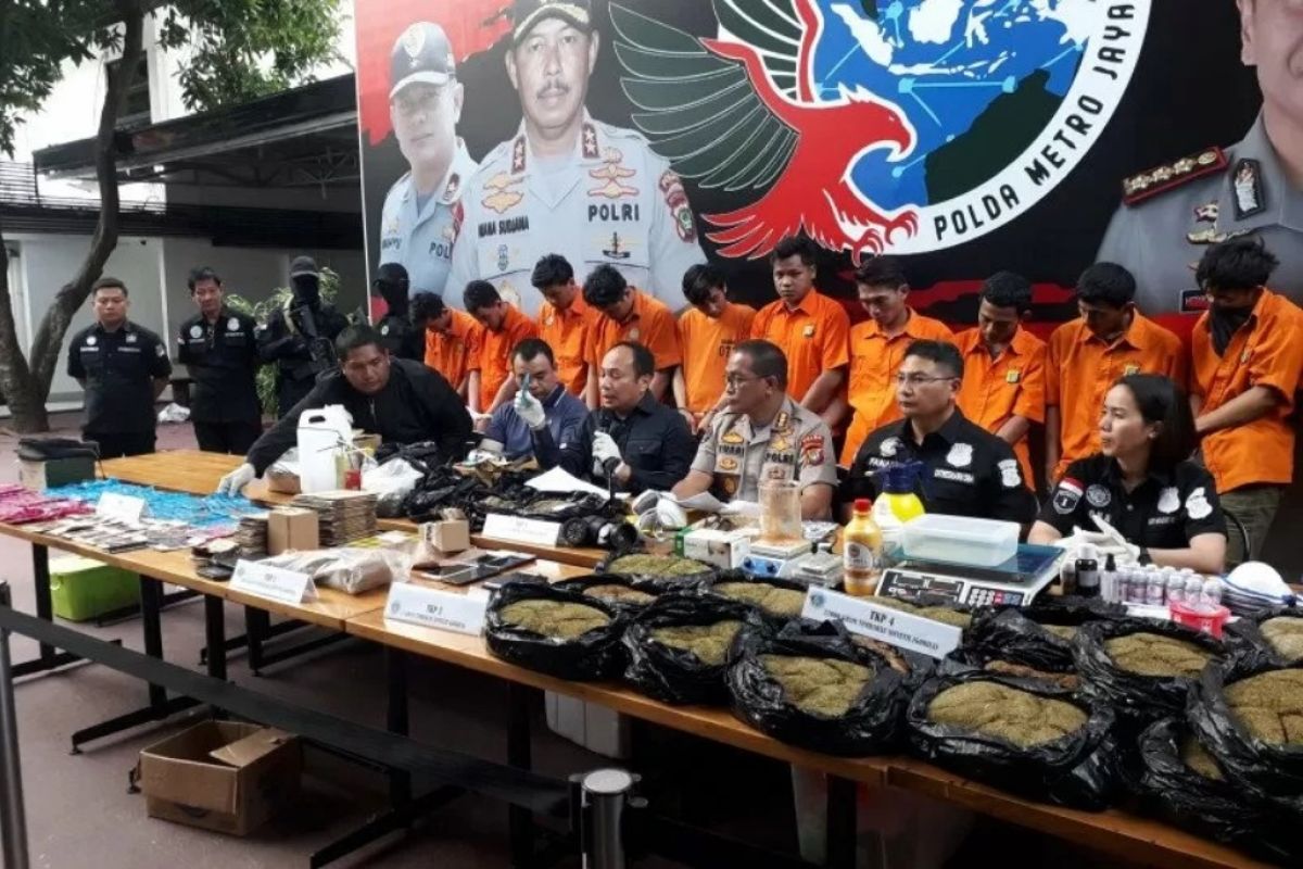 Polisi sebut peredaran tembakau gorila Jakarta-Surabaya dikendalikan narapidana