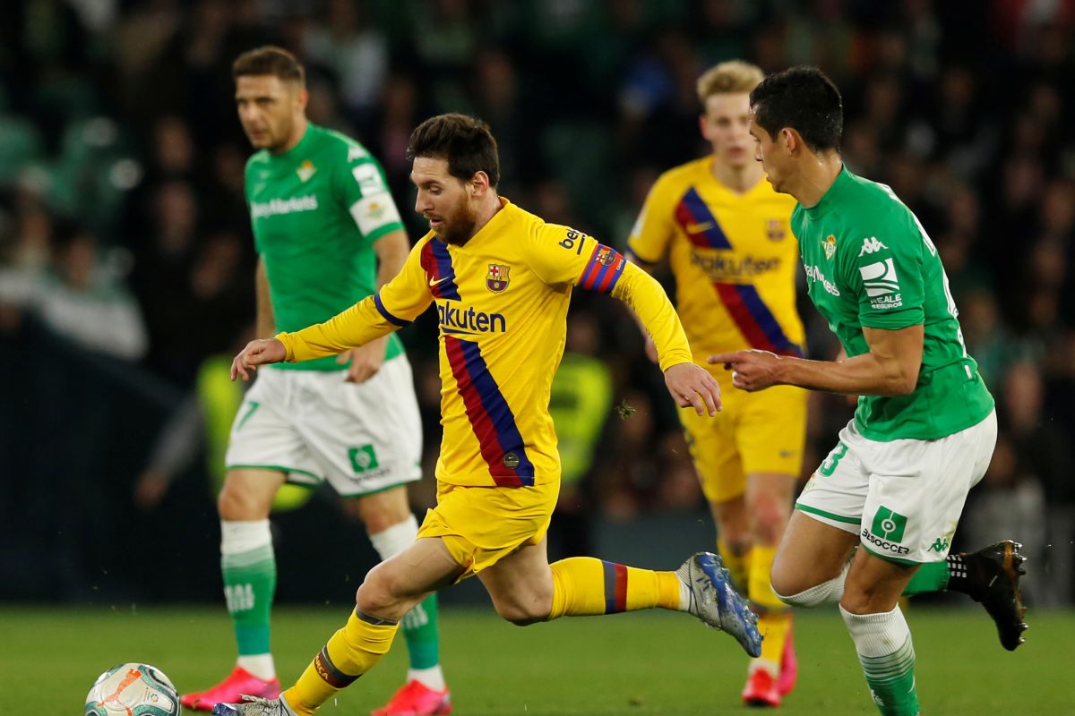 Liga Spanyol:  Barcelona taklukkan Betis 3-2