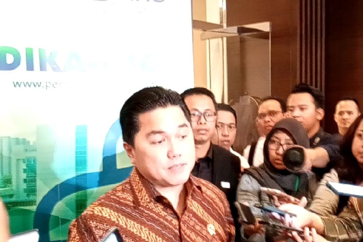 Erick Thohir akui dapat pesanan dua juta masker dari Suning Group