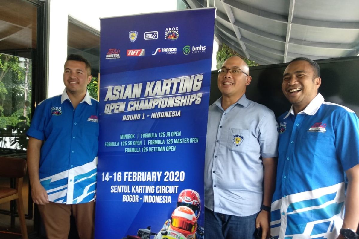 Asian Karting Open Championship kembali digelar di Sentul