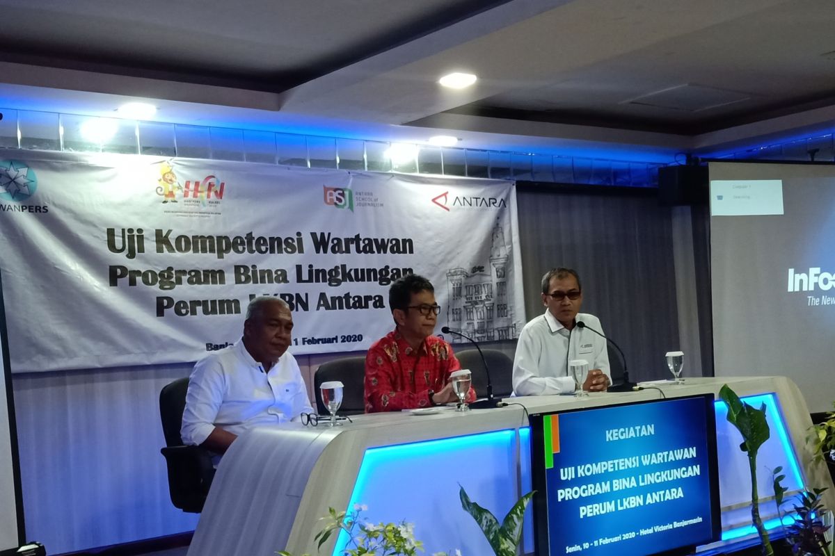 Perum LKBN ANTARA gelar  Uji Kompetensi Wartawan di Banjarmasin