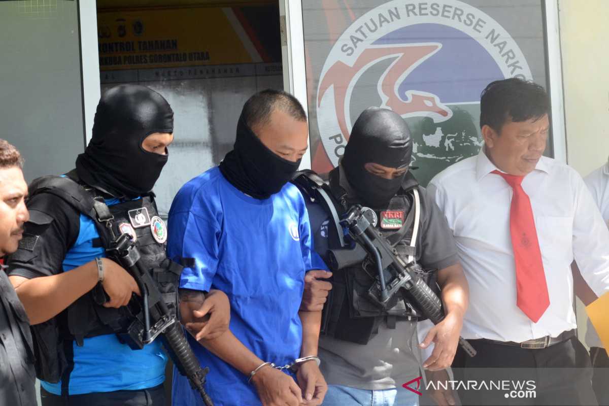 Polisi tangkap pembawa 35 gram "shabu-shabu" asal Kalimantan