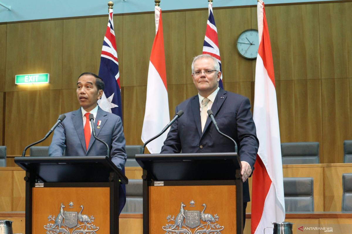 Presiden Jokowi di hadapan parlemen Australia: "Good day mate"