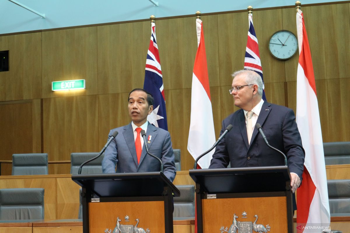 Presiden Jokowi ajak Australia ikut perjuangkan demokrasi dan HAM