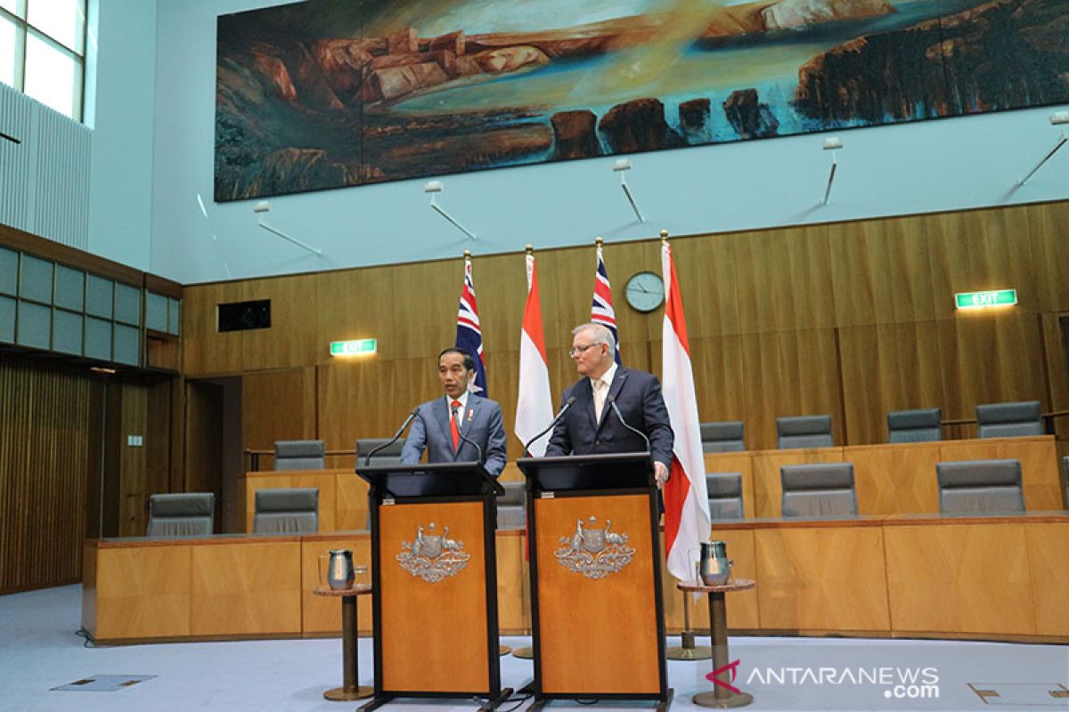 Presiden Jokowi: generasi muda jangkar kemitraan Indonesia-Australia