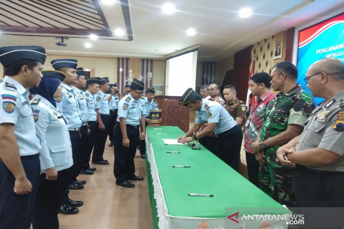 Lapas Pekalongan canangkan zona integritas