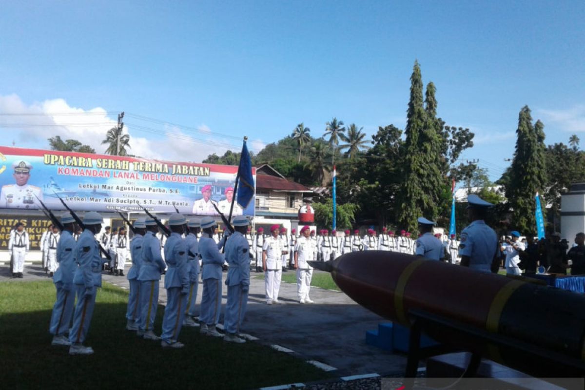 Penandatanganan pakta integritas warnai Sertijab Danlanal Melonguane