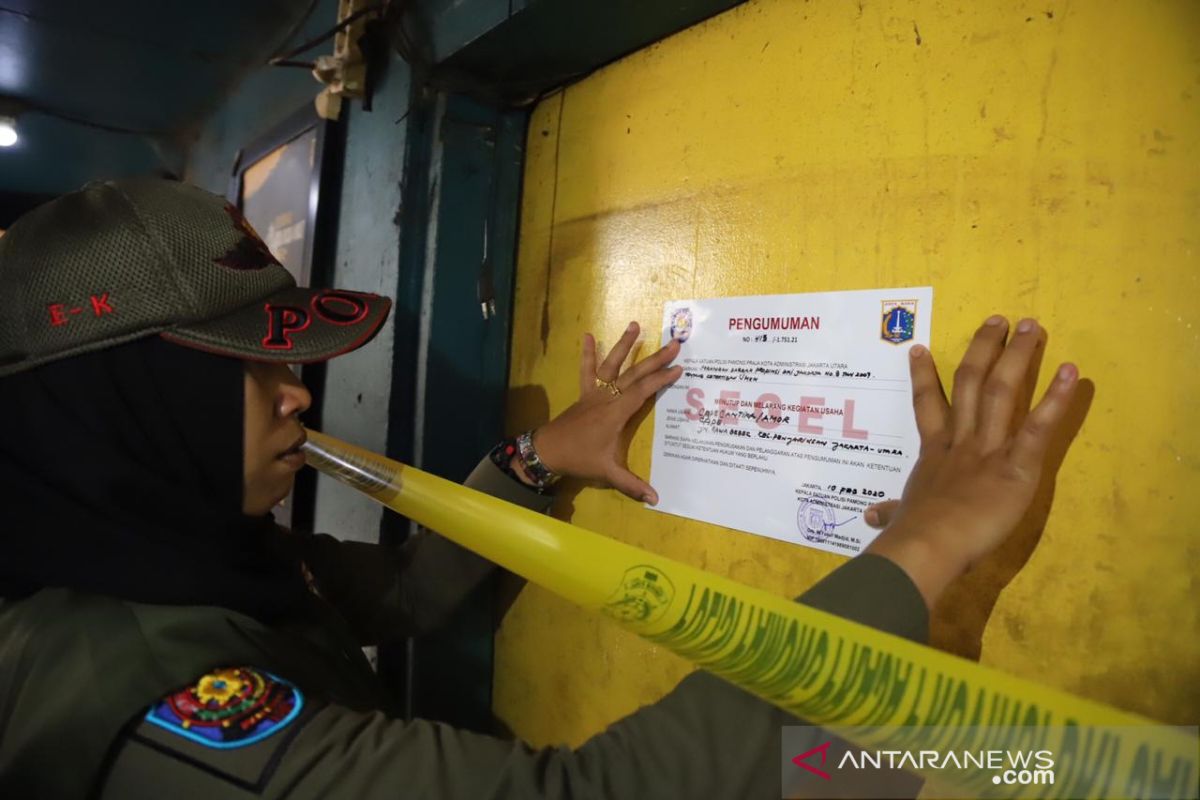 160 bangunan di Gang Royal Penjaringan ditertibkan