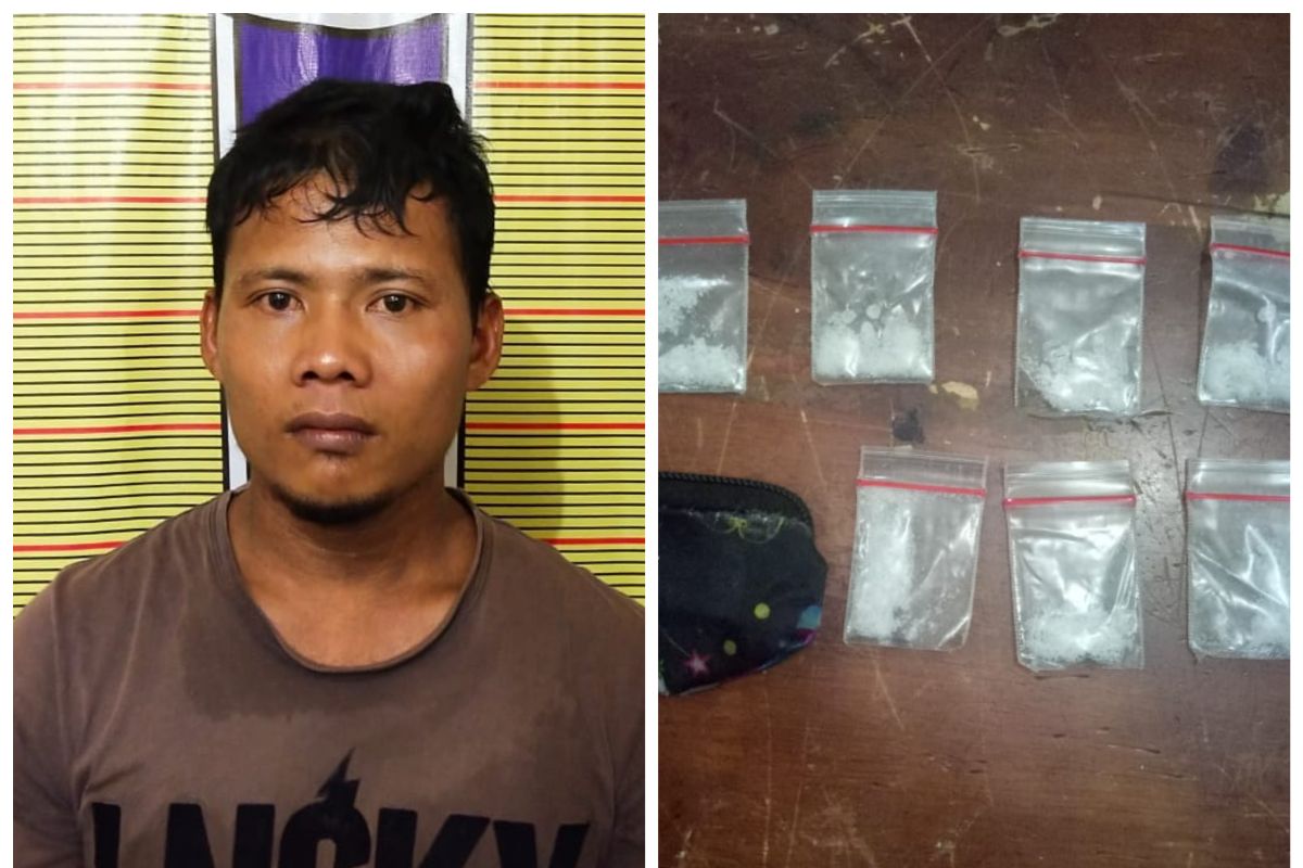 Satresnarkoba Polres Langkat ringkus nelayan pemilik 3,35 gram sabu