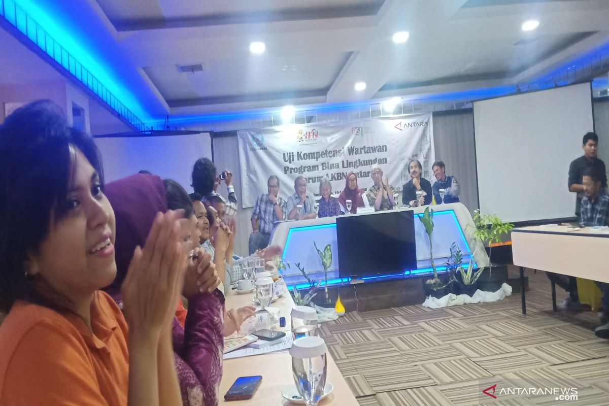 Seluruh peserta UKW ANTARA di Banjarmasin dinyatakan kompeten