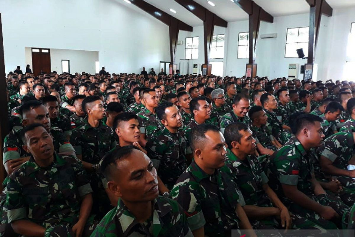 700 prajurit TNI dikirim ke Papua Barat untuk isi Koramil baru