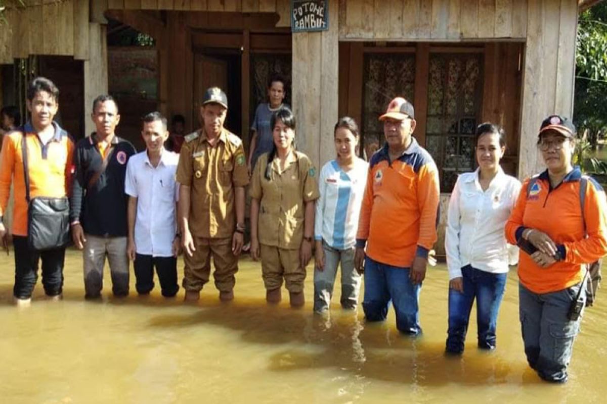Dua desa Di Kecamatan Gunung Bintang Awai terendam banjir