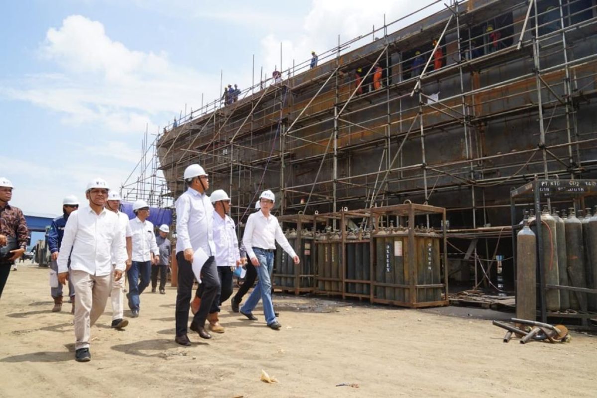 Gubernur optimistis pembangunan Kapal Aceh Hebat tepat waktu