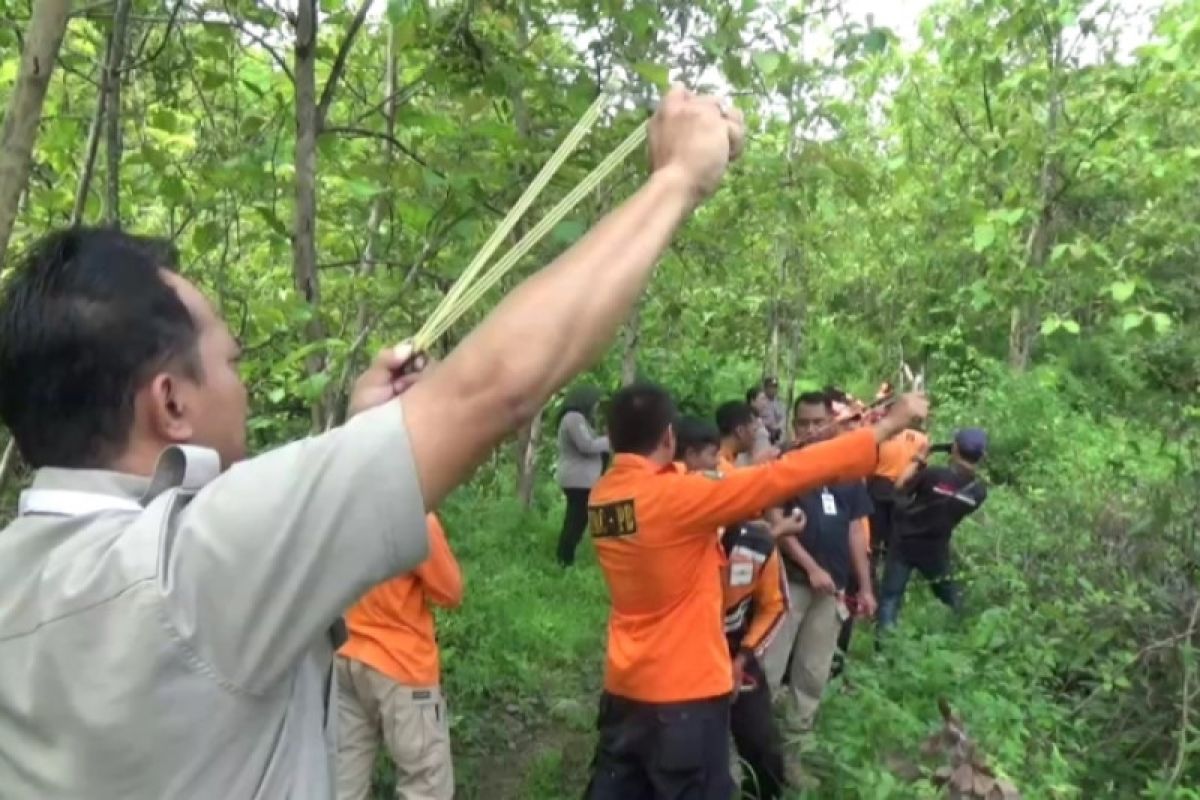 BPBD Magetan sebar 50 ribu biji-bijian tanaman di Gunung Bancak