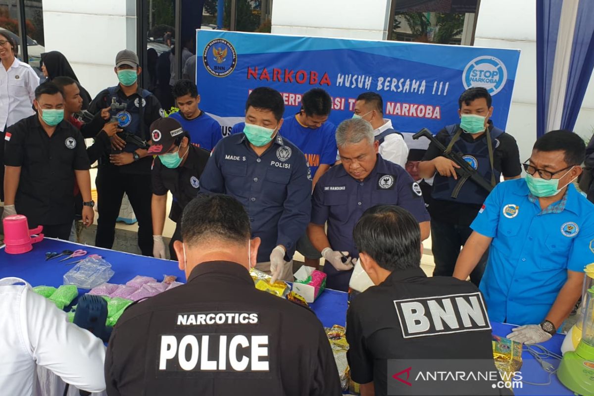 Anggotanya ditangkap BNN berikut 10 Kg sabu, begini reaksi Kapolres Bengkalis